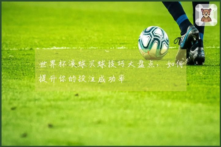 世界杯滚球买球技巧大盘点，如何提升你的投注成功率
